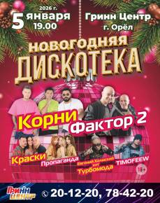 Новогодняя дискотека 2026
